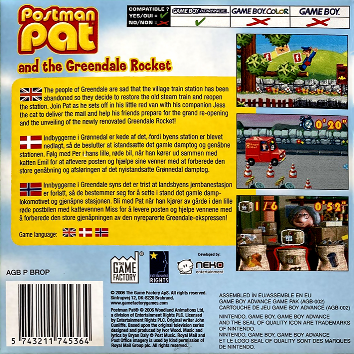 Postman Pat And The Greendale Rocket - Dos