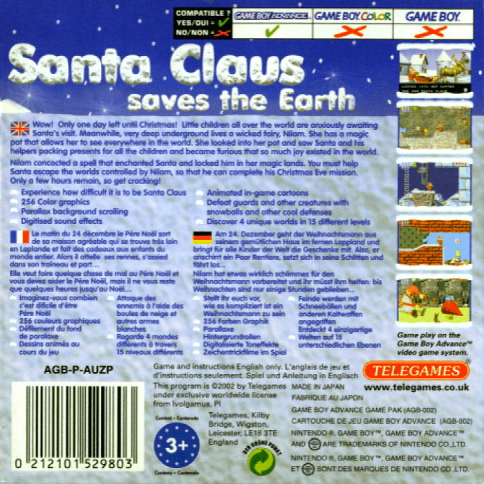 Santa Claus Saves The Earth - Dos