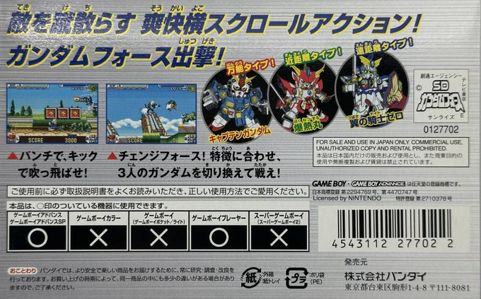 SD Gundam Force - Dos
