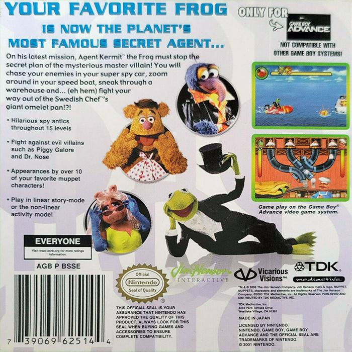 Spy Muppets : License to Croak - Dos