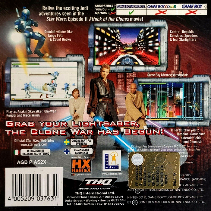 Star Wars : Episode II : Attack of the Clones - Dos