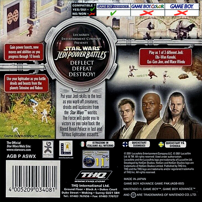 Star Wars : Jedi Power Battles - Dos