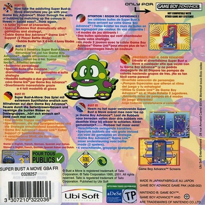 Super Bust-A-Move - Dos