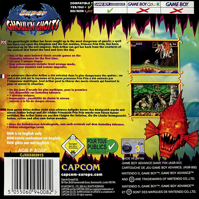 Super Ghouls'n Ghosts - Dos