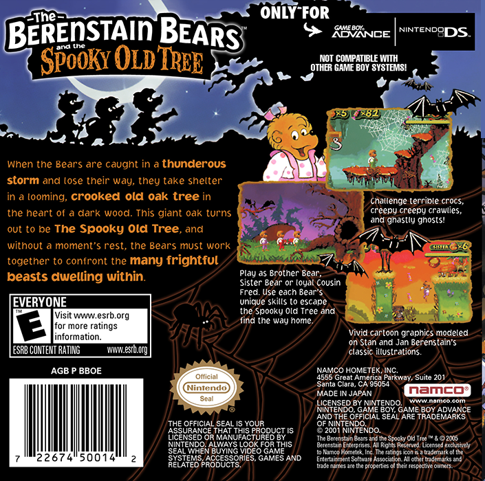 The Berenstain Bears and the Spooky Old Tree - Dos