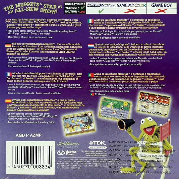 The Muppets: On with the Show! - Dos