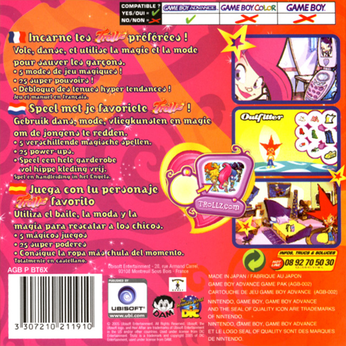 Trollz : Hair Affair ! - Dos