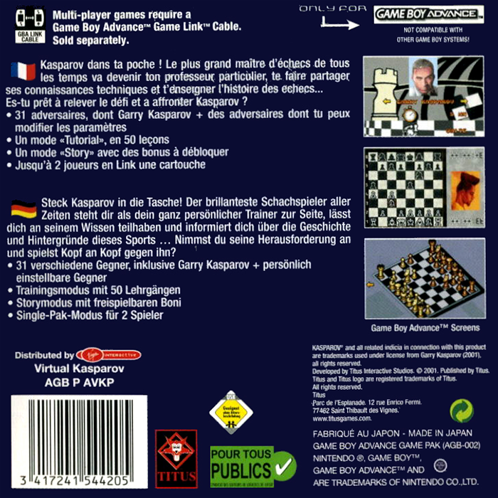 Virtual Kasparov - Dos