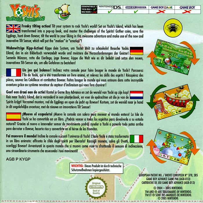 Yoshi : Topsy-Turvy - Dos