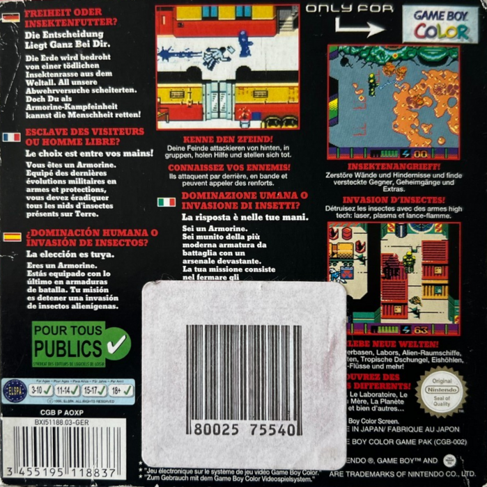 Armorines : Project S.W.A.R.M. - Dos