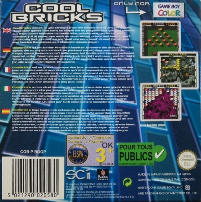 Cool Bricks - Dos