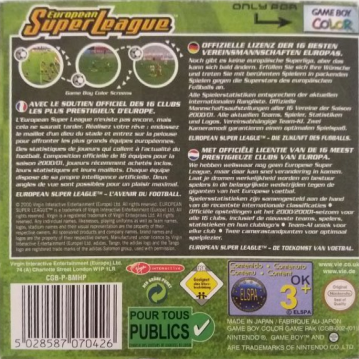 European Super League - Dos