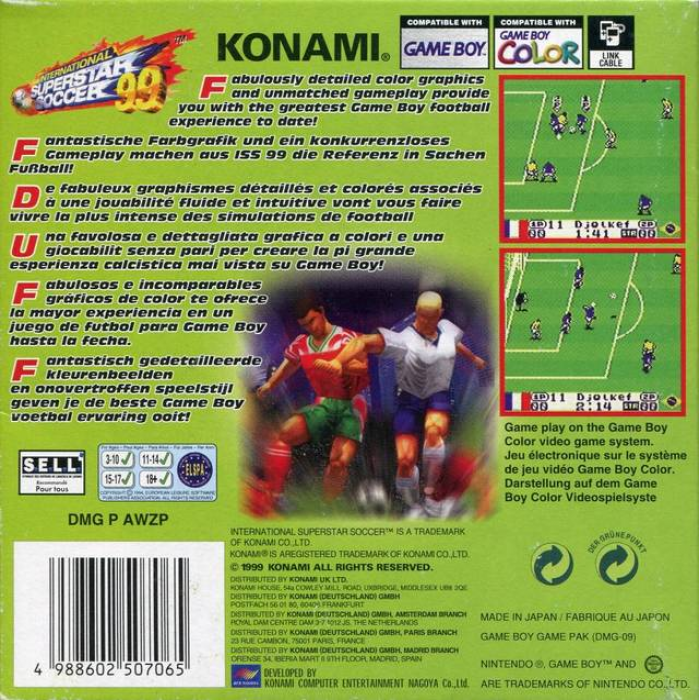 International Superstar Soccer 2000 - Dos