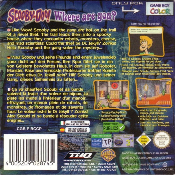 Scooby-Doo! : Classic Creep Capers - Dos