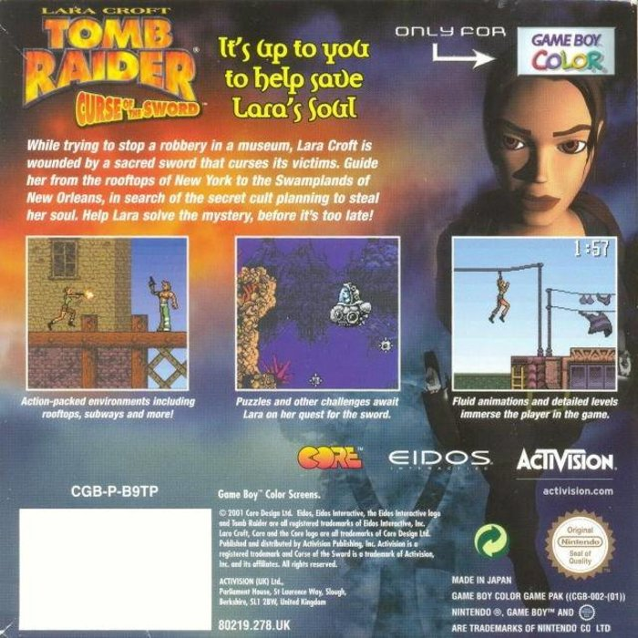 Tomb Raider : Curse of the Sword - Dos