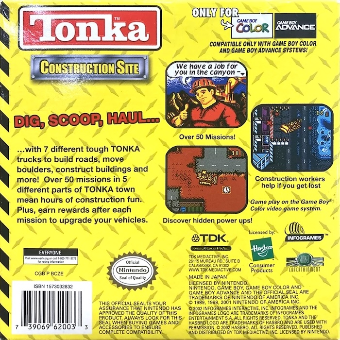 Tonka Construction Site - Dos