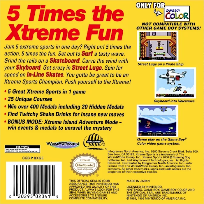 Xtreme Sports - Dos