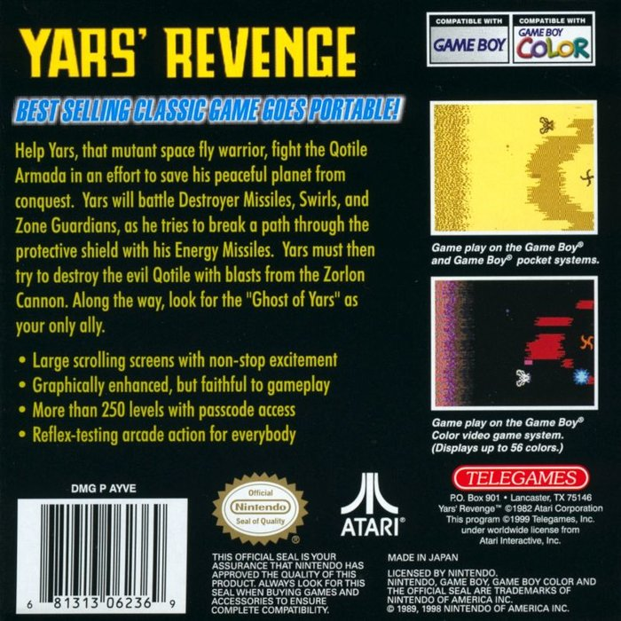 Yars' Revenge - Dos