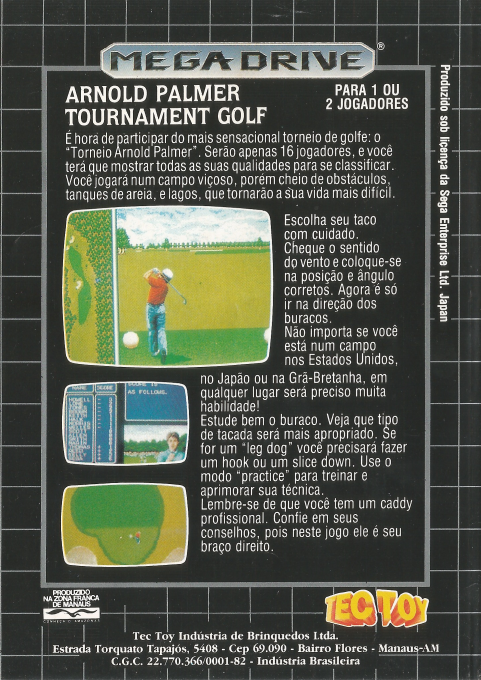 Arnold Palmer Tournament Golf - Dos