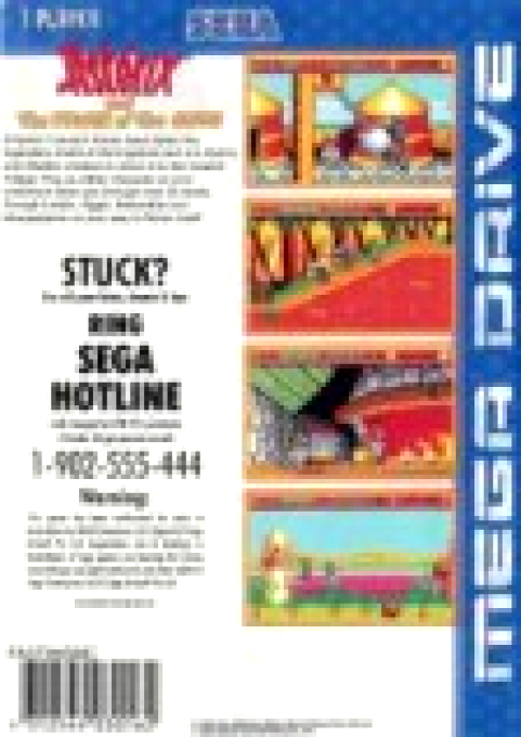 Astérix et le Pouvoir des Dieux - Dos