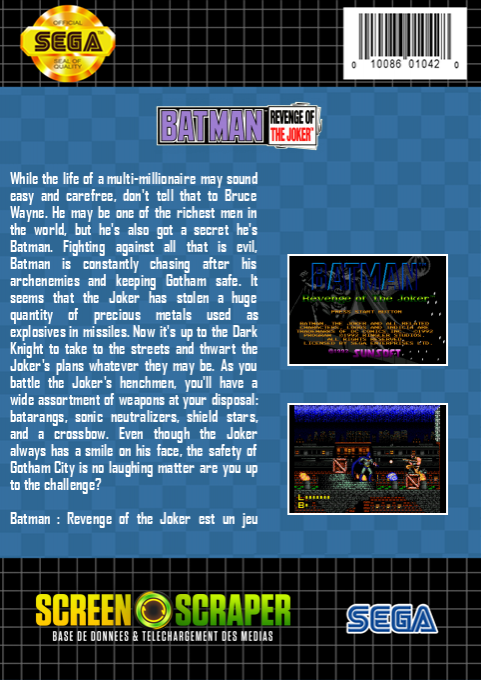 Batman : Revenge of the Joker - Dos