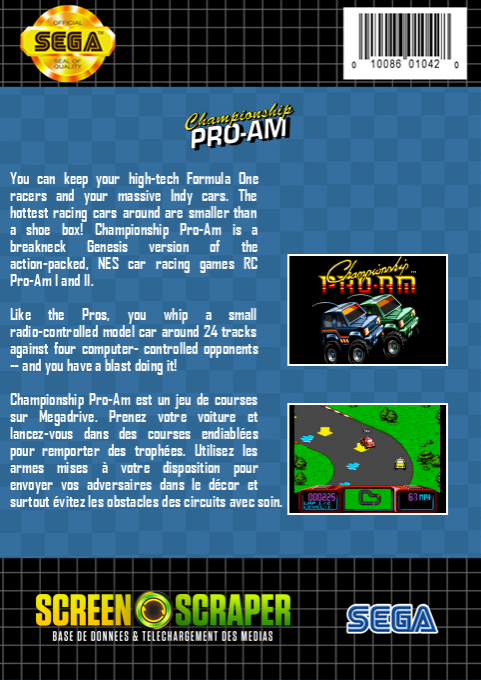 Championship Pro-Am - Dos