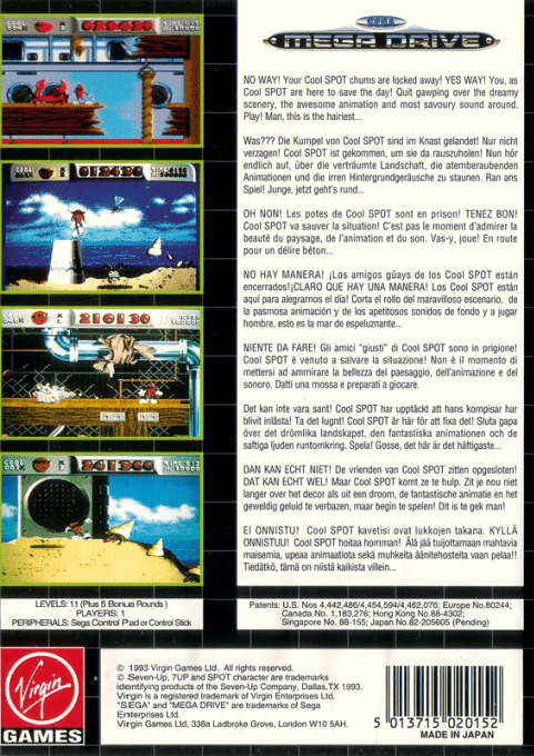 Cool Spot - Dos