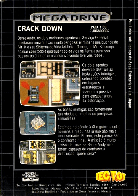 Crack Down - Dos