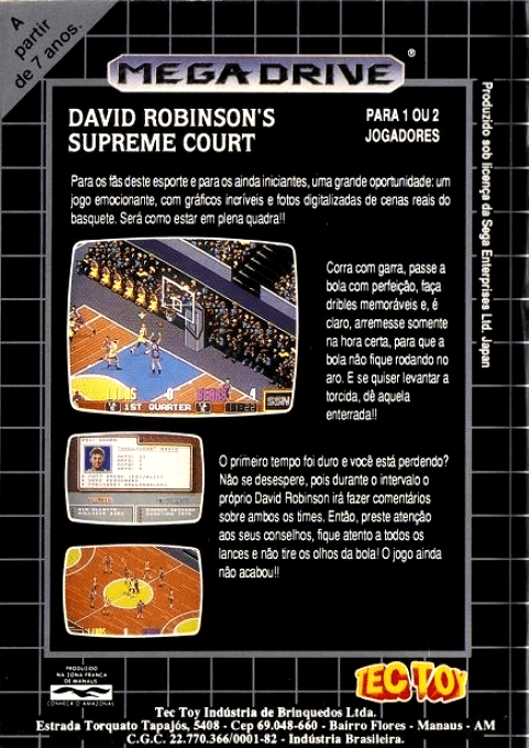David Robinson's Supreme Court - Dos