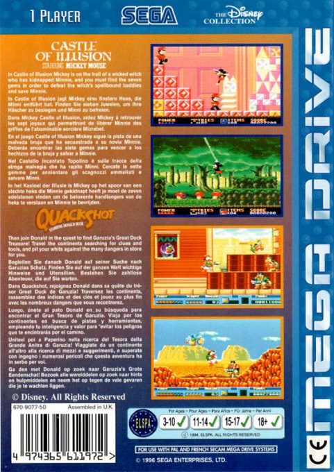 Disney Collection, The - Dos
