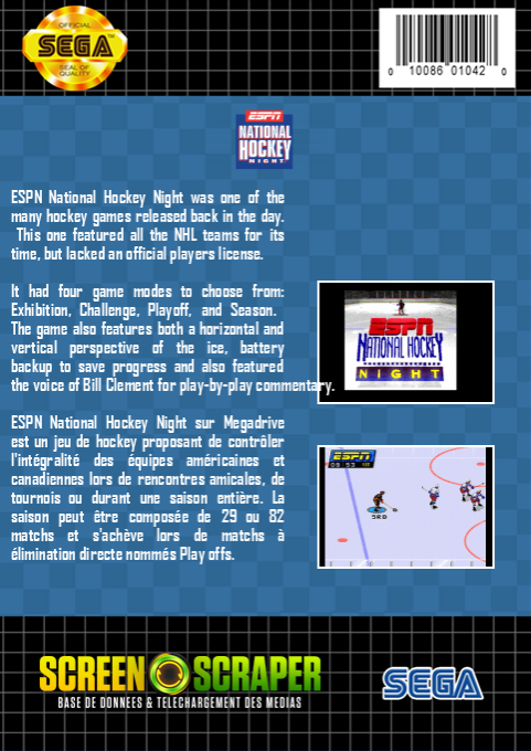 ESPN National Hockey Night - Dos