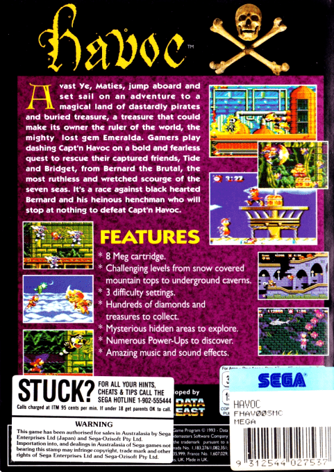 High Seas Havoc - Dos