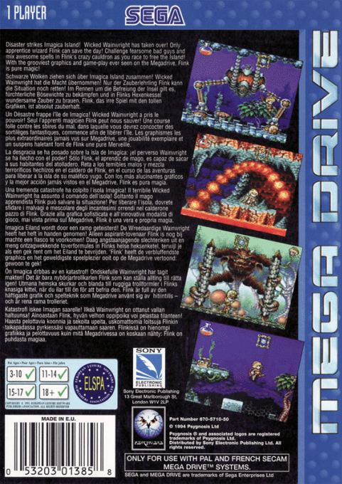 Misadventures Of Flink, The - Dos