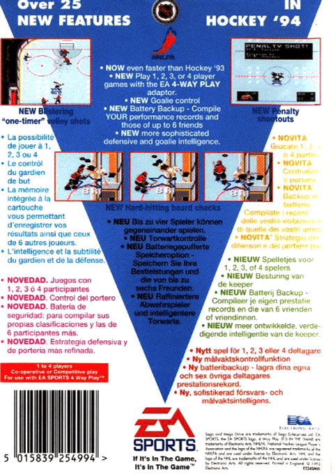 NHL '94 - Dos