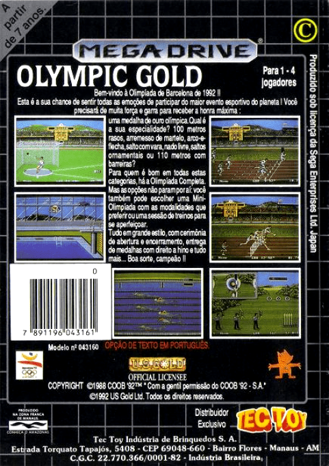 Olympic Gold - Dos