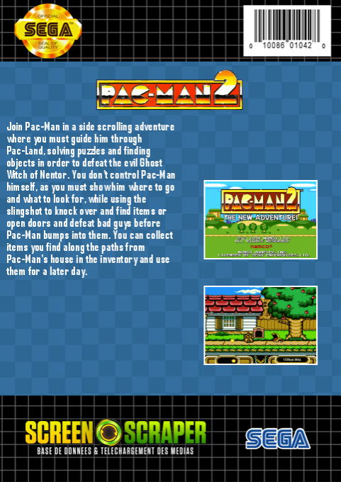 Pac-Man 2 : The New Adventures - Dos