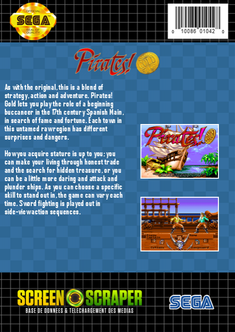 Pirates! Gold - Dos