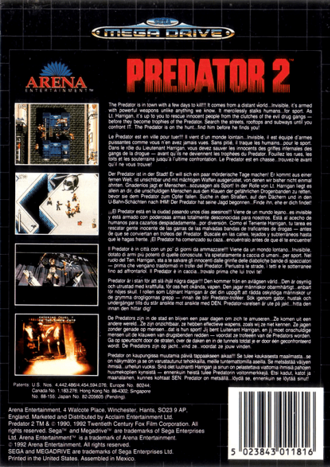 Predator 2 - Dos