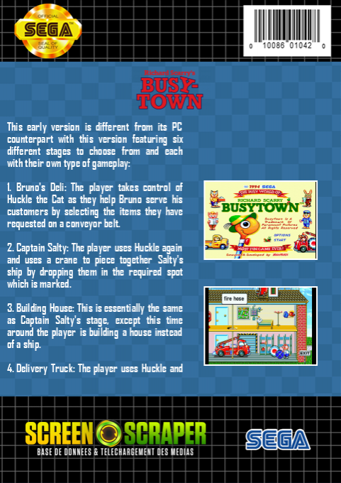 Richard Scarry's Busytown - Dos