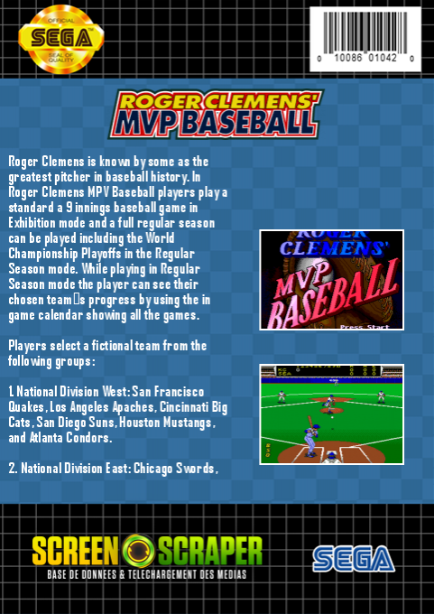 Roger Clemens' MVP Baseball - Dos