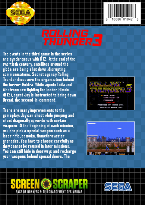 Rolling Thunder 2 - Dos