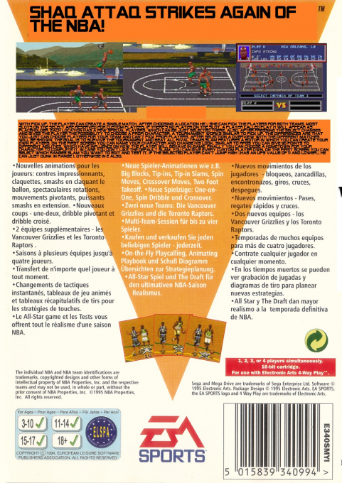 Slam : Shaq vs. the Legends - Dos