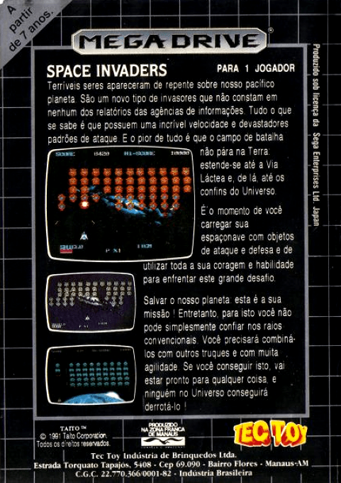 Space Invaders '91 - Dos