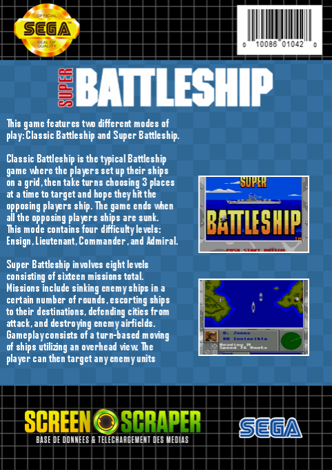 Super Battleship - Dos