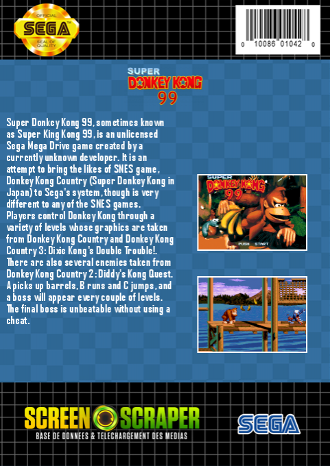 Super Donkey Kong 99 - Dos