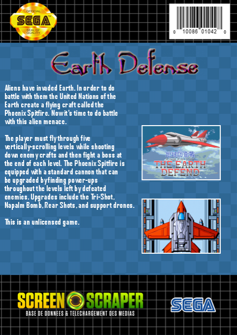 The Earth Defend - Dos