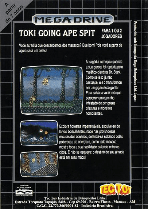 Toki : Going Ape Spit - Dos