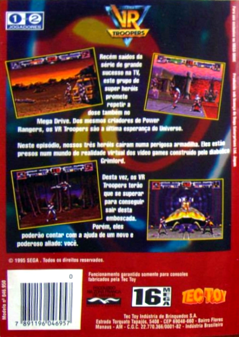 VR Troopers - Dos