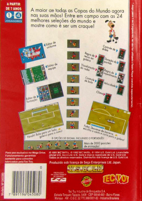World Cup USA 94 - Dos