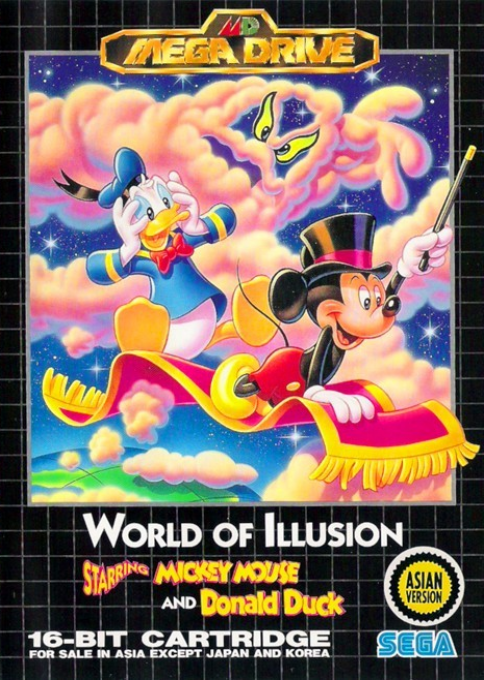 World of Illusion Starring Mickey Mouse and Donald Duck
